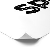 Poster Vous êtes Spe-shell Drôle Escargot Jeu de mots  (Coin)