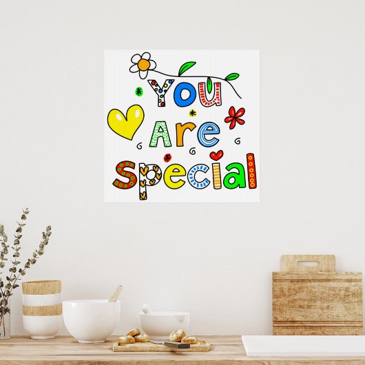 Poster Vous Êtes Spécial (Cuisine)