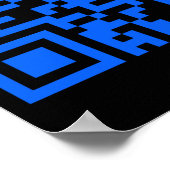 Poster Vous Êtes Spécial Positif Code Qr Sticker (Coin)