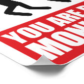 Poster Vous Êtes Surveillé (Coin)