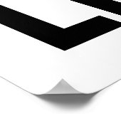 Poster Vous Êtes Votre Seule Citation Motivationnelle Lim (Coin)