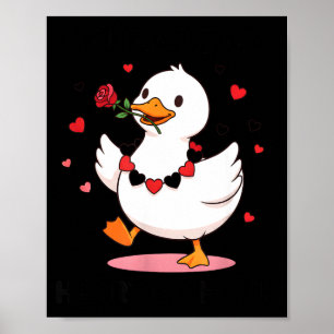 Poster Vous faites battre mon cœur Honk Oie drôle pour la