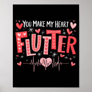 Poster Vous faites palpiter mon cœur Infirmière cardiaque