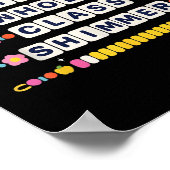 Poster Vous Faites Revenir À Scho Tout L'Enseignant De Sh (Coin)