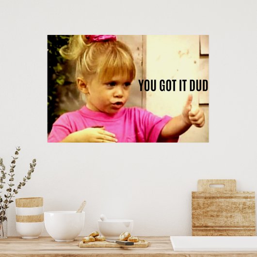 POSTER VOUS L'AVEZ FAIT DURER (Cuisine)