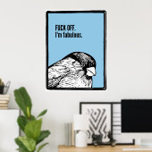 Poster Vous l'êtes vraiment, vous savez. (Bureau à domicile)