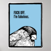 Poster Vous l'êtes vraiment, vous savez. (Devant)