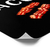 Poster Vous M'Avez Eu À Bacon Chemise Bacon Clothing Drôl (Coin)