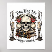 Poster Vous M'Avez Eu À Trigger Warning, Bad Book Club, R (Devant)