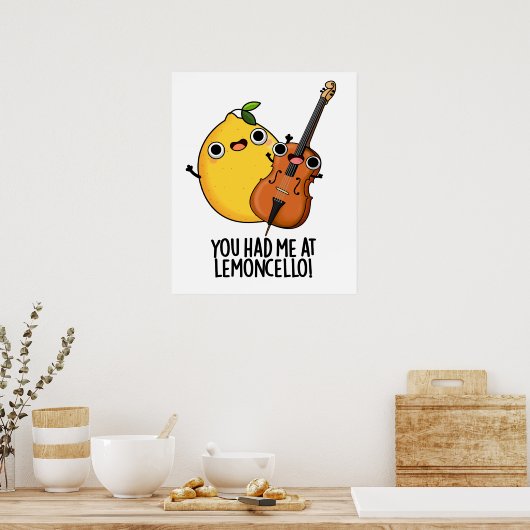 Poster Vous M'Avez Fait Boire Du Pun Au Citron-violoncell (Cuisine)