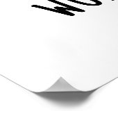 Poster Vous M'Avez Fait Me Demander Plus Drôle Mot De Pas (Coin)