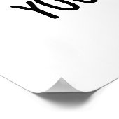 Poster Vous Me Complétez Drôle Artiste Pun (Coin)