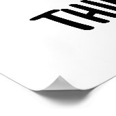 Poster Vous me demandez de penser que je suis Mad Funny M (Coin)