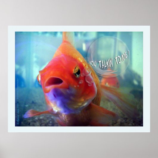 Poster Vous me parlez ? (Devant)