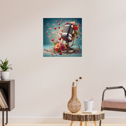Poster Vous Me Remplissez Le Coeur Avec La Chanson - Retr (Salon 3)