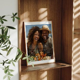 Poster Vous & Moi Photo de couple personnalisée