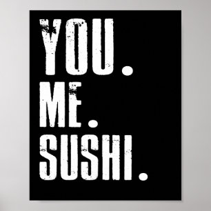 Poster Vous Moi, Sushi Amateur De Nourriture