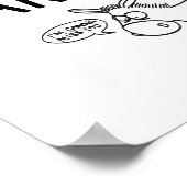 Poster Vous n'avez pas besoin de motivation (Coin)