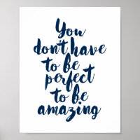 Vous n'avez pas besoin d'être parfait, motivation