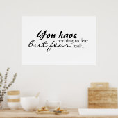 Poster Vous n'avez rien à craindre... (Cuisine)