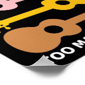 Poster Vous Ne Pouvez Jamais Avoir Trop De Joueurs Uke Uk (Coin)