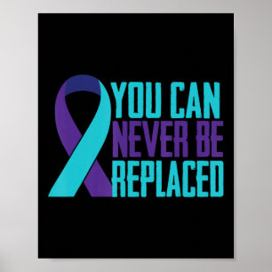 Poster Vous ne pouvez jamais remplacer la sensibilisation