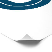 Poster Vous ne pouvez pas avoir de qualité sans U et I QC (Coin)