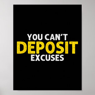 Poster Vous ne pouvez pas vous désister d'excuses Entrepr