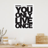 Poster Vous ne vivez qu'une fois (Cuisine)