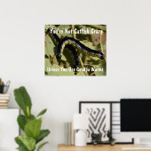 Poster Vous n'êtes pas Catfish Crazy Catalpa Worms (Bureau à domicile)