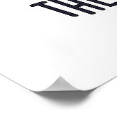 Poster Vous n'êtes pas les garçons de moi drôle jeu de fa (Coin)