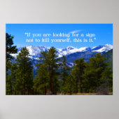 Poster Vous n'êtes pas l'unique/support (Devant)