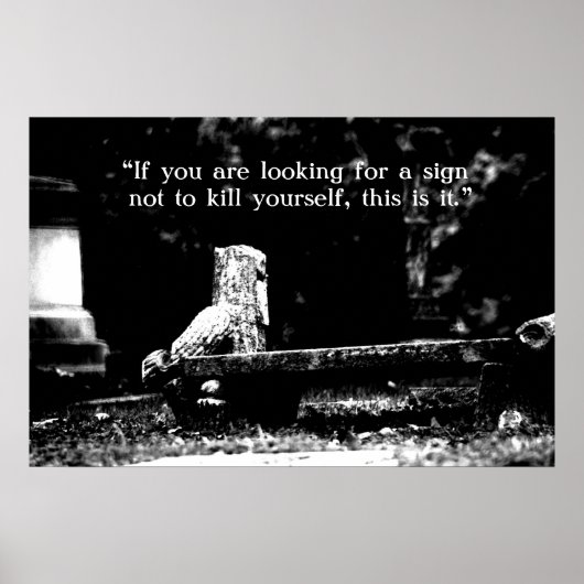 Poster Vous n'êtes pas l'unique/support (Devant)