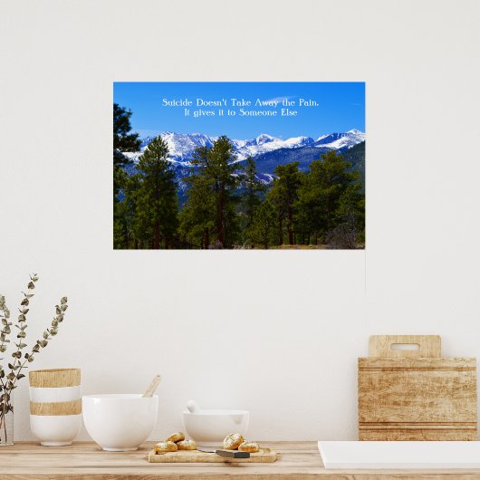 Poster Vous n'êtes pas l'unique/support (Cuisine)