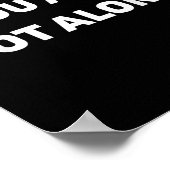 Poster Vous N'Êtes Pas Seule (Coin)