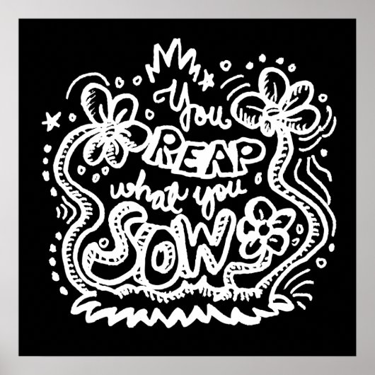 Poster Vous Passez Ce Que Vous Semez 2 (Devant)