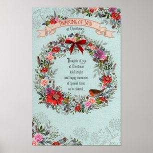 Poster vous pensez à noël
