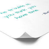 Poster Vous Pensez Avoir Le Temps Bouddha Citation Motiva (Coin)