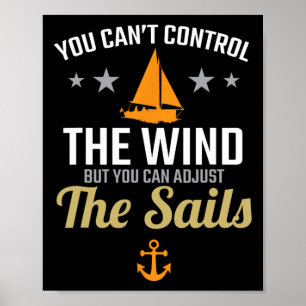 Poster Vous Pouvez Ajuster La Voile Amateurs De Bateau Vo