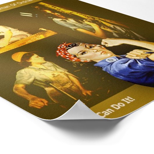 Poster Vous Pouvez Le Faire ! -Affiche (Coin)