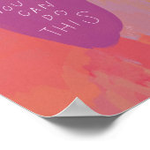 Poster Vous Pouvez Le Faire - Citation Inspirationnelle A (Coin)