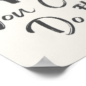 Poster Vous pouvez le faire, citation motivante (Coin)