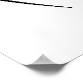 Poster Vous pouvez le faire élégant et moderne Rosie Le R (Coin)