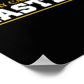Poster Vous Pouvez M'Appeler Master 2025 Masters Diplôme (Coin)
