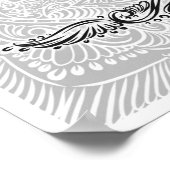 Poster Vous pouvez me voir lutter - Citation positive (Coin)