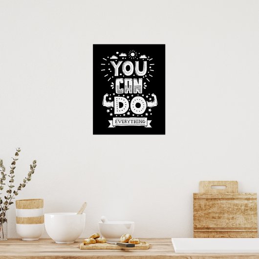 Poster Vous Pouvez Tout Faire (Cuisine)