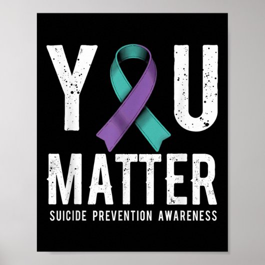 Poster Vous Prévention de la sensibilisation au suicide (Devant)