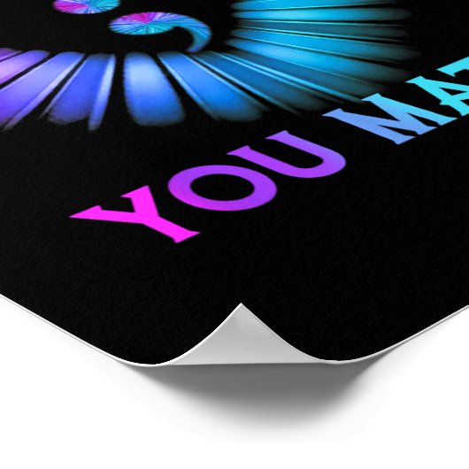 Poster Vous Problème Prévention Suicide Sensibilisation T (Coin)