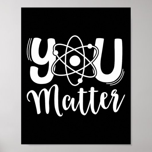 Poster Vous Professeur de sciences Problème Chimie Biolog (Devant)