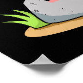 Poster Vous Rock Funny Géologie Pun Dark BG (Coin)